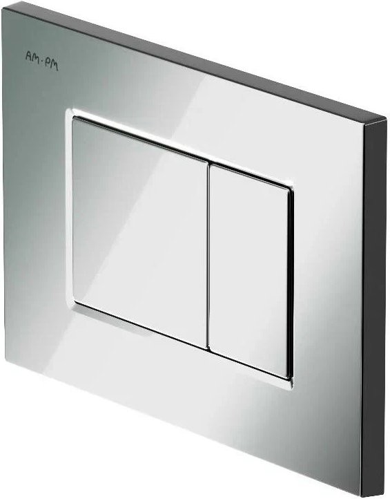 Кнопка смыва для унитаза AM.PM ProC S I070251 пластик, цвет глянцевый хром