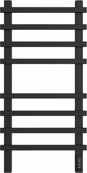Полотенцесушитель электрический Двин N plaza neo 80/40 чёрный матовый