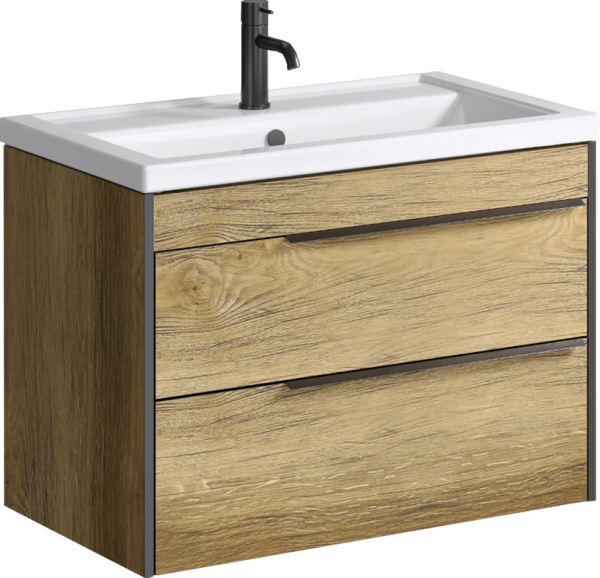 Тумба под раковину Aqwella Fargo 100 дуб балтийский