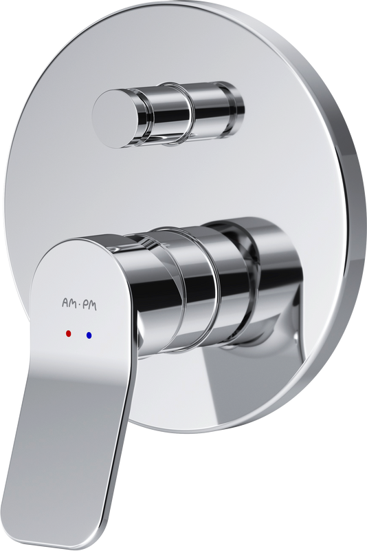 Встраиваемый смеситель для душа и ванны AM.PM X-Joy F85A45000 с внутренней частью