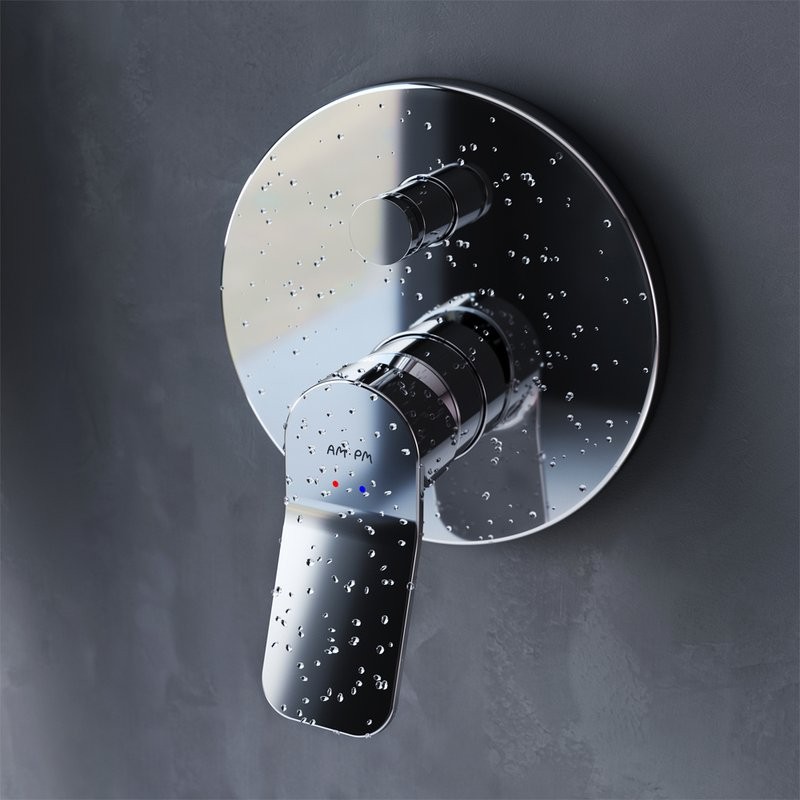 Встраиваемый смеситель для душа и ванны AM.PM X-Joy F85A45000 с внутренней частью