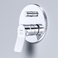 Встраиваемый смеситель для душа и ванны AM.PM X-Joy F85A45000 с внутренней частью