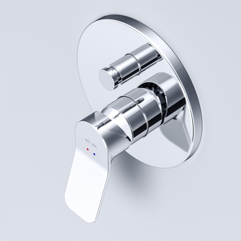 Встраиваемый смеситель для душа и ванны AM.PM X-Joy F85A45000 с внутренней частью