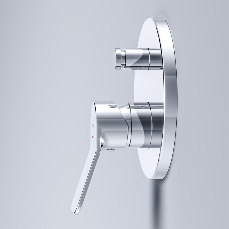 Встраиваемый смеситель для душа и ванны AM.PM X-Joy F85A45000 с внутренней частью