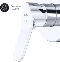 Встраиваемый смеситель для душа и ванны AM.PM X-Joy F85A45000 с внутренней частью