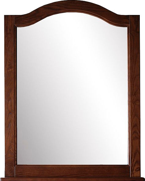 Зеркало ASB-Woodline Модерн 85 антикварный орех, с полкой