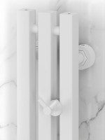 Полотенцесушитель водяной Сунержа Вердикт Pro 30-0459-1210 120x15 см, матовый белый, I-образный