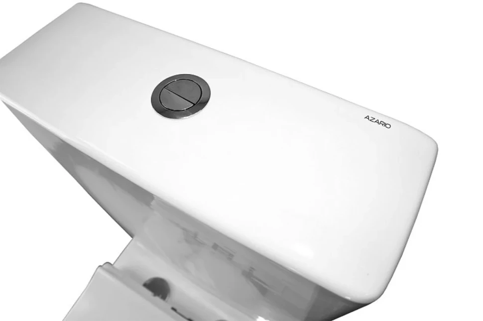 Унитаз-компакт напольный AZARIO Mirada S AZ-1288A глянцевый белый