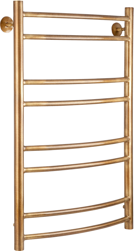 Полотенцесушитель водяной Secado Милан 2 85x55 см, бронза, лесенка, латунь