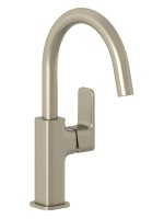 Смеситель для раковины Kludi Renon 42027N575 брашированный никель PVD Смеситель для раковины Kludi Renon 42027N575 брашированный никель PVD