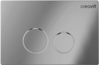 Кнопка смыва Creavit Terra GP9004.00 хром глянец