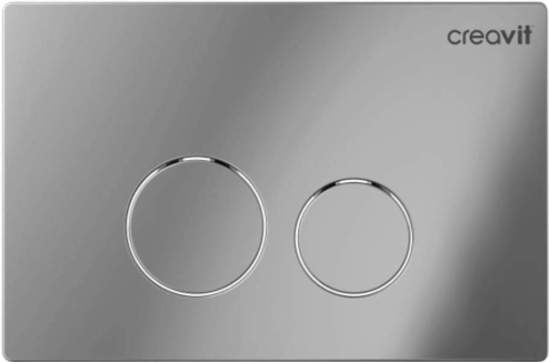 Кнопка смыва Creavit Terra GP9004.00 хром глянец