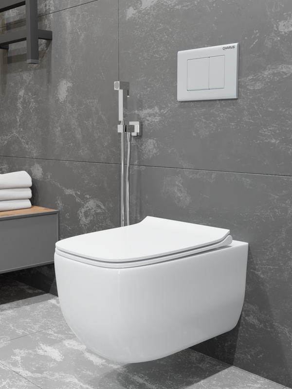 Унитаз подвесной CHARUS Pinto EWC700-126W