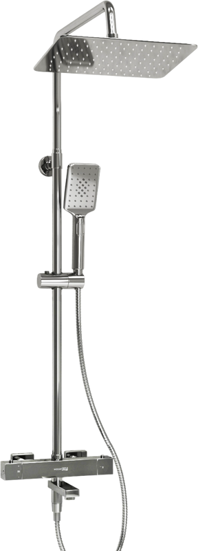 Душевая стойка Wasserkraft Lopau A199.069.126.010.CH Thermo с термостатом, хром