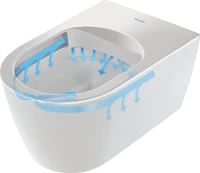 Унитаз подвесной Duravit ME by Starck 2530090000 Унитаз подвесной Duravit ME by Starck 2530090000