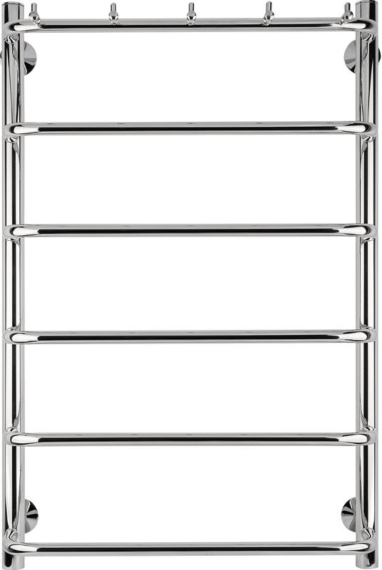 Полотенцесушитель электрический Secado Мерида 1 К 85x55 см, подключение слева, глянцевый хром, лесенка