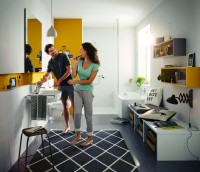 Смеситель для раковины Kludi Pure&Easy 372750565 для безнапорных водонагревателей