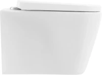 Унитаз подвесной BelBagno Albano BB120CHR безободковый, крышка BB120SC с микролифтом