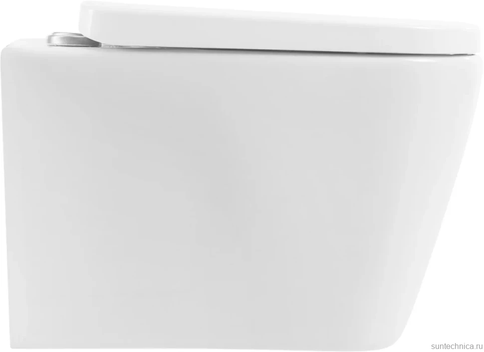 Унитаз подвесной BelBagno Albano BB120CHR безободковый, крышка BB120SC с микролифтом