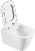 Унитаз подвесной BelBagno Albano BB120CHR безободковый, крышка BB120SC с микролифтом