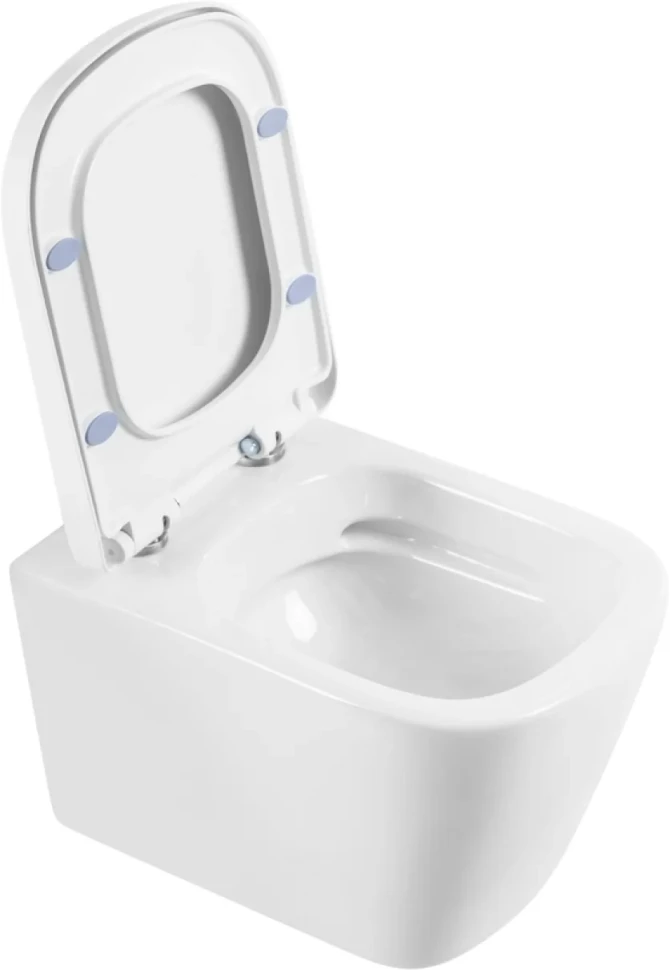 Унитаз подвесной BelBagno Albano BB120CHR безободковый, крышка BB120SC с микролифтом