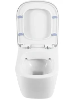 Унитаз подвесной BelBagno Albano BB120CHR безободковый, крышка BB120SC с микролифтом