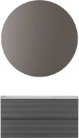 Мебель для ванной комнаты Sancos Folk 100 L grey soft