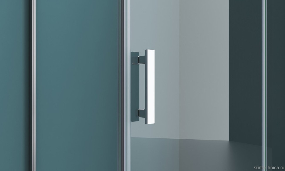 Душевая дверь в нишу BelBagno Kraft B-12-60/60-C-Cr L