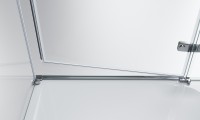 Душевая дверь в нишу BelBagno Kraft B-12-60/60-C-Cr L