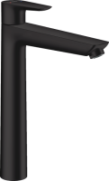 Смеситель для раковины Hansgrohe Talis E 240 71716670 с донным клапаном, матовый черный
