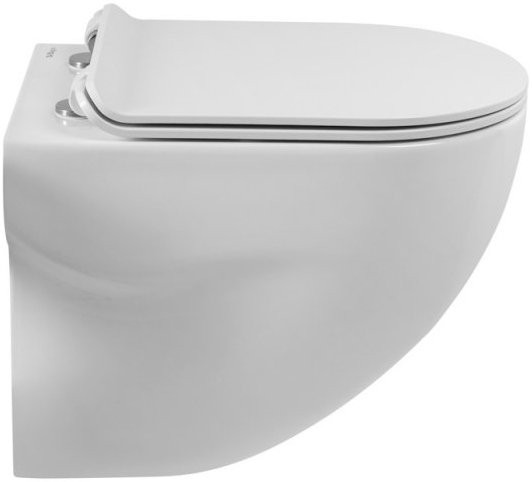 Унитаз подвесной BelBagno Onda BB066CHR безободковый, крышка BB901SC с микролифтом