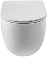 Унитаз подвесной BelBagno Onda BB066CHR безободковый, крышка BB901SC с микролифтом