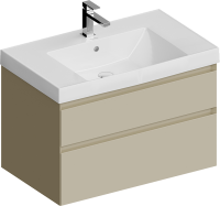 Мебель для ванной комнаты KERAMA MARAZZI Cubo 80 подвесная, лимо матовая