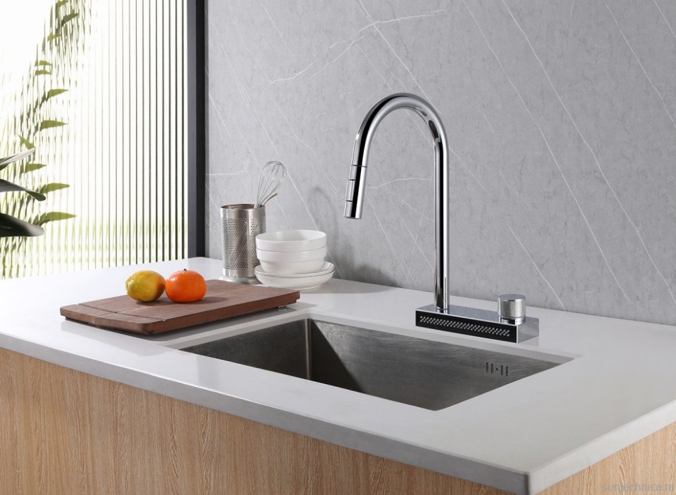 Смеситель для кухни Abber Wasser Kreis AF8114 хром