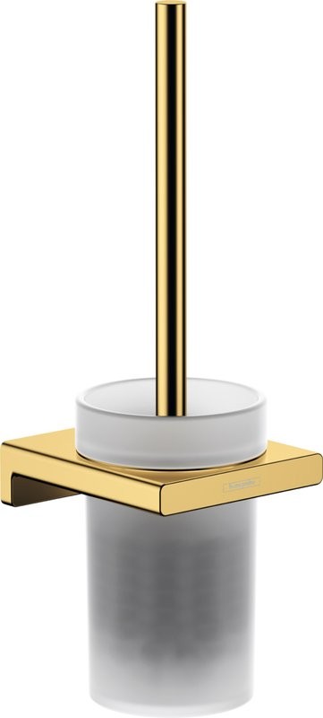 Набор Ершик Hansgrohe AddStoris 41752990 полированное золото + Держатель 41771990 полированное золото