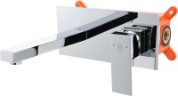 Смеситель для раковины Orange Lutz M04-722cr С ВНУТРЕННЕЙ ЧАСТЬЮ  хром