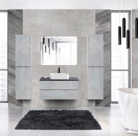 Мебель для ванной комнаты Cezares Molveno 46 100 beton, со столешницей