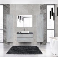 Мебель для ванной комнаты Cezares Molveno 46 100 beton, со столешницей