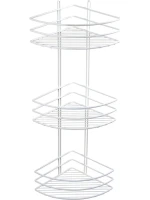 Полка Fixsen FX-710W-3 угловая, белая Полка Fixsen FX-710W-3 угловая, белая