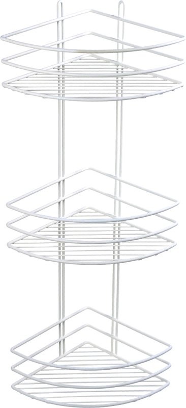 Полка Fixsen FX-710W-3 угловая, белая