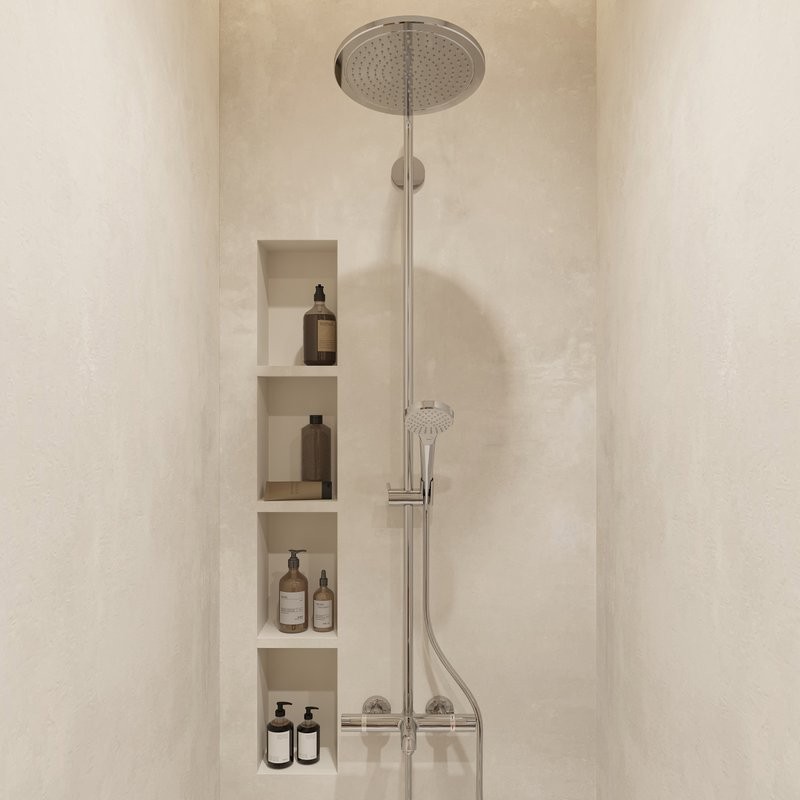 Душевая стойка Hansgrohe Croma Select 280 Air 1jet Showerpipe с термостатом