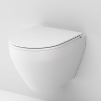 Унитаз подвесной AM.PM Spirit V2.0 FlashClean с микролифтом, белый матовый