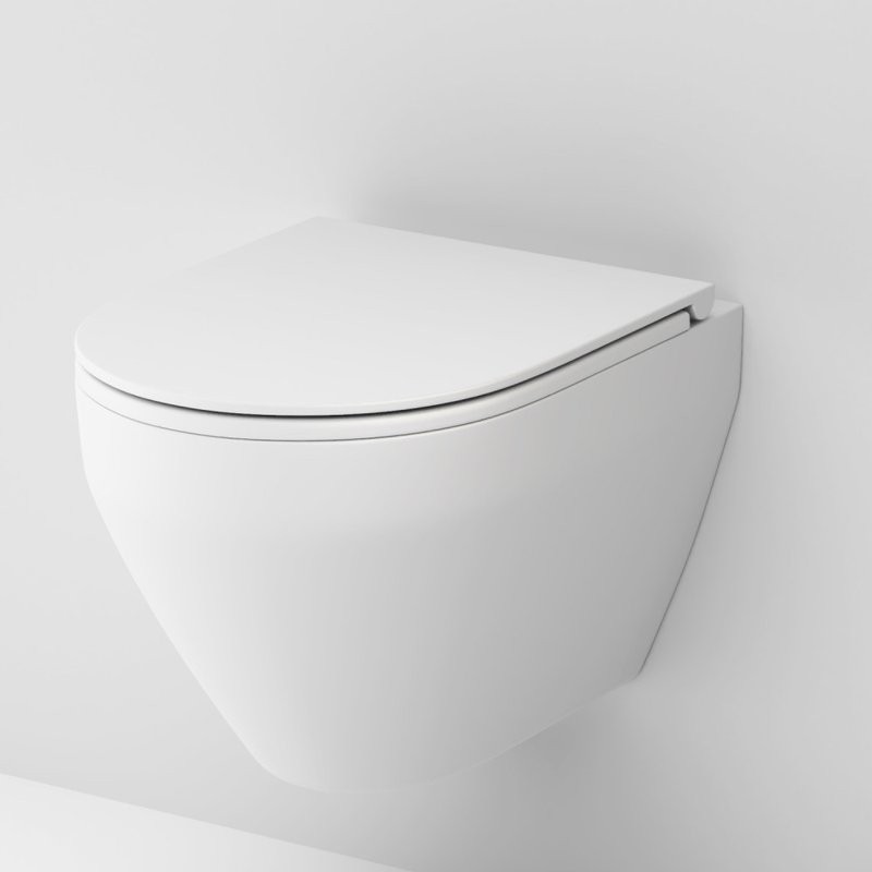 Унитаз подвесной AM.PM Spirit V2.0 FlashClean с микролифтом, белый матовый