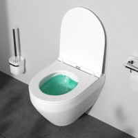 Унитаз подвесной AM.PM Spirit V2.0 FlashClean с микролифтом, белый матовый
