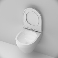 Унитаз подвесной AM.PM Spirit V2.0 FlashClean с микролифтом, белый матовый
