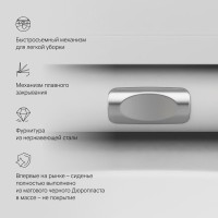 Унитаз подвесной AM.PM Spirit V2.0 FlashClean с микролифтом, белый матовый
