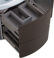 Тумба с раковиной Cezares Eden 120 grigio talpa opaco, раковина 82368
