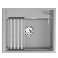 Мойка кухонная Granula Kitchen Space 6003i алюминиум