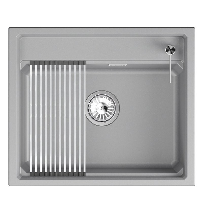 Мойка кухонная Granula Kitchen Space 6003i алюминиум