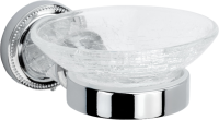 Мыльница Boheme Murano Cristal 10903-CRST-СH хром